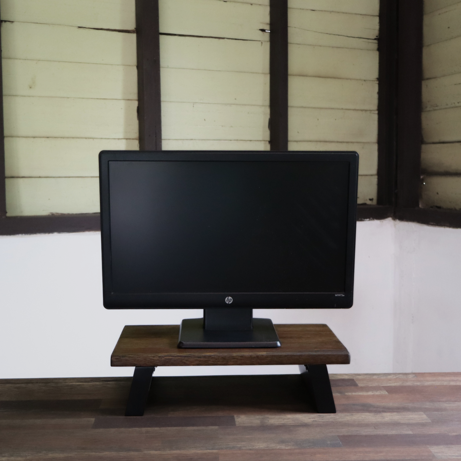 Merbau Monitor Stand